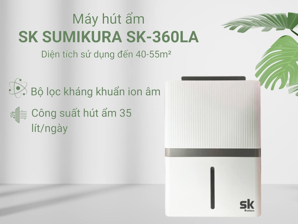 Image Máy Hút Ẩm SK Sumikura 45 Lít SK-460LA 6