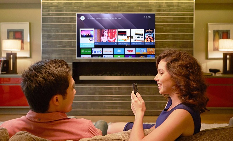 Image Android Tivi Sony 4K 43 inch KD-43X8500F/S 5