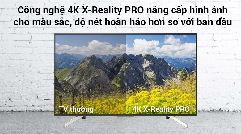 Image Android Tivi Sony 4K 49 inch KD-49X7500F 4