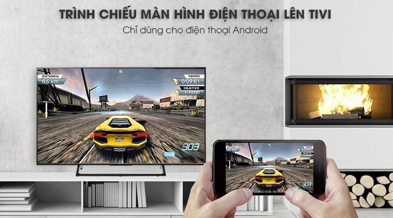 Image Internet Tivi Sony 4K 43 inch KD-43X7000E 4