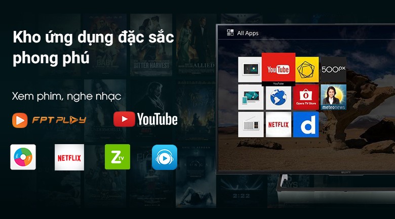 Image Internet Tivi Sony 4K 43 inch KD-43X7000E 5