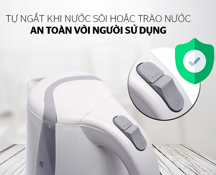 Image Ấm siêu tốc nhựa SUNHOUSE SHD1300 1