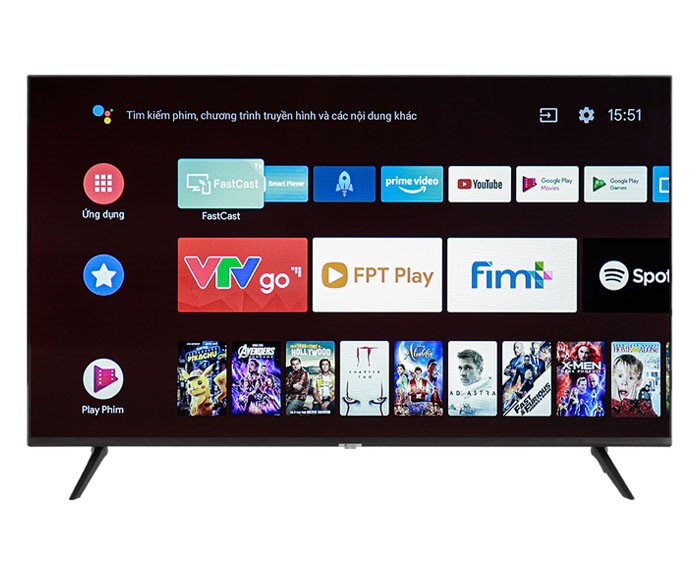 Image Android Tivi Casper 4K 50 inch 50UGA610 0