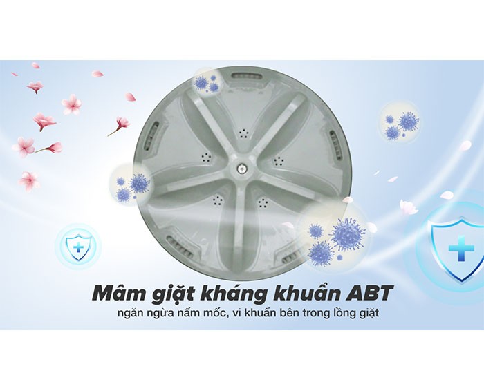 Image Máy giặt Aqua 8 KG AQW-KS80GT S 1