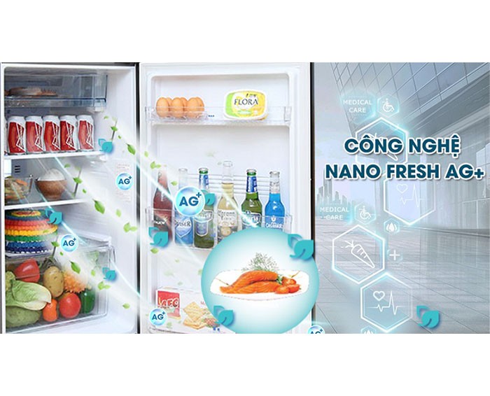Image Tủ lạnh Aqua Inverter 226 lít AQR-I247BN (DC) 2