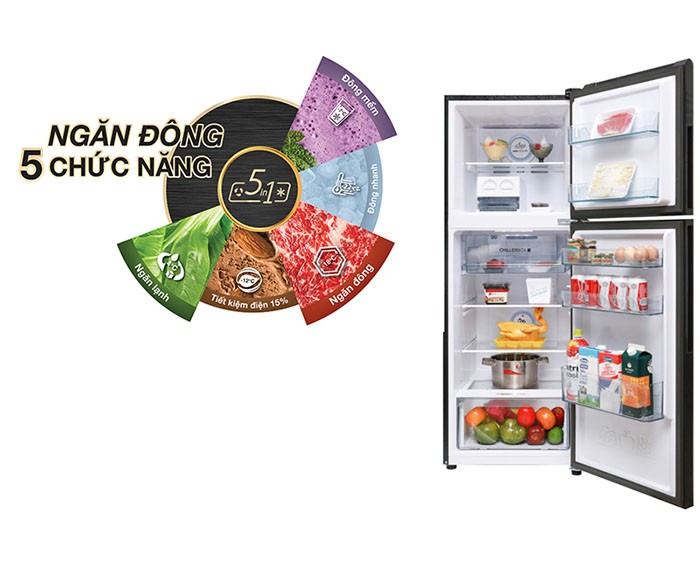 Image Tủ lạnh Aqua Inveter 235 lít AQR-IG248EN (GB) 1