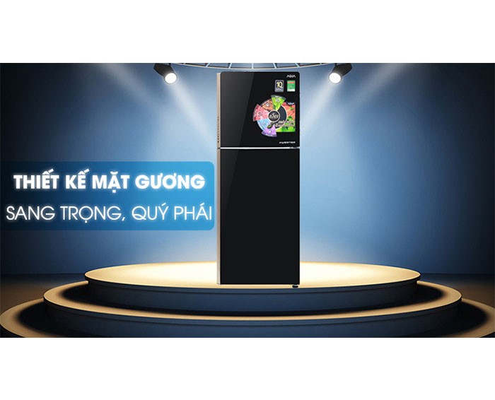 Image Tủ lạnh Aqua Inveter 235 lít AQR-IG248EN (GB) 3