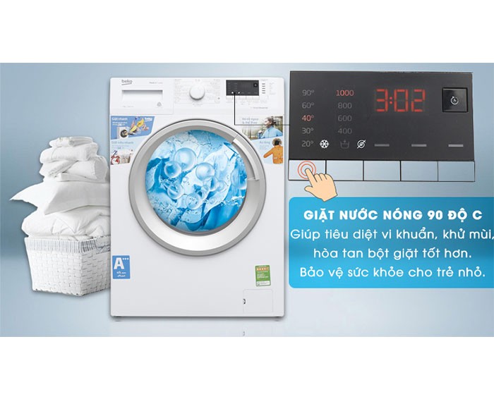 Image Máy giặt Beko Inverter 7 kg WTE 7512 XS0 3