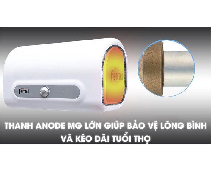 Image Máy nước nóng Ferroli QQ Evo 15L ME 15 lít 1