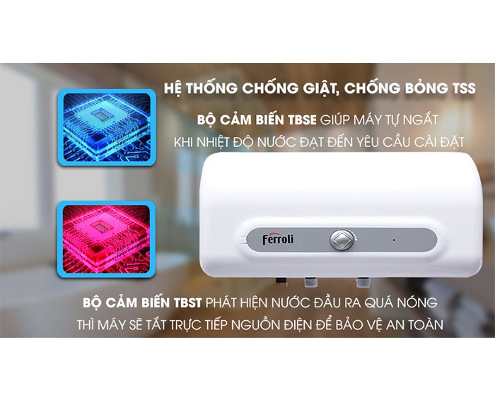 Image Máy nước nóng Ferroli QQ Evo 15L ME 15 lít 2