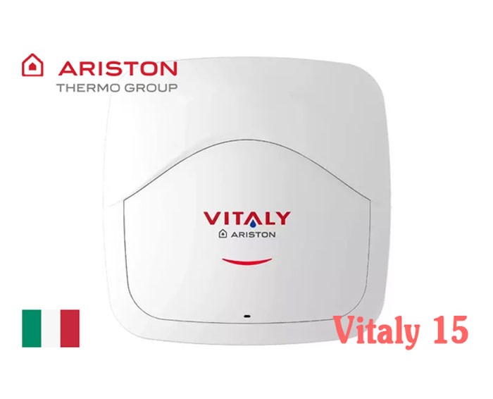 Bình nóng lạnh Ariston VITALY 15 lít vuông