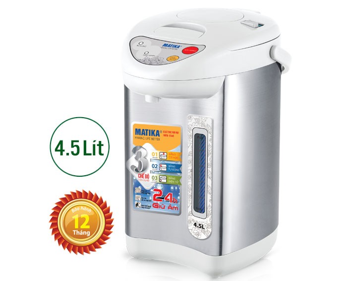 Bình thủy Matika 4.5L MTK8145