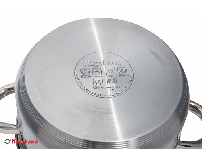 Image Bộ nồi inox Nagakawa NAG1301 3