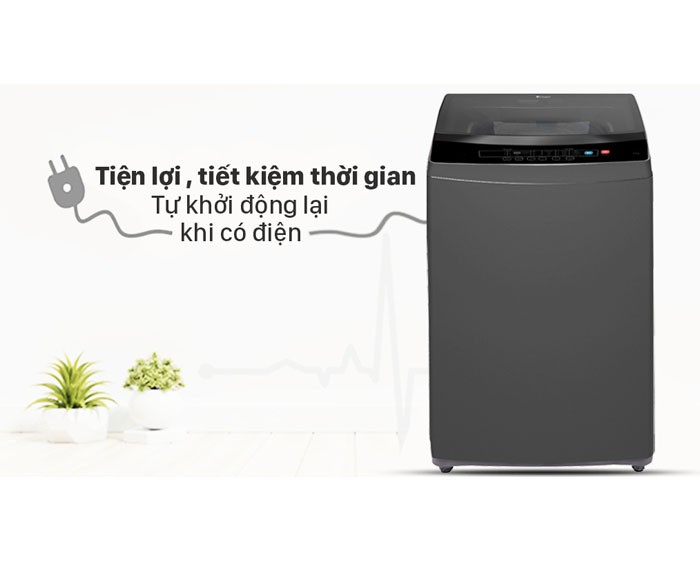 Image Máy giặt Casper 7.5 kg WT-75N70BGA 1