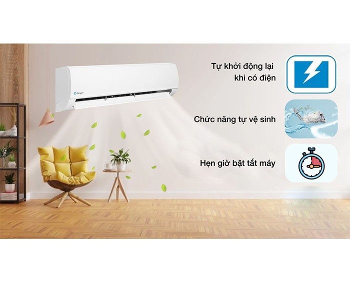 Image Điều hòa Casper 2 HP KC-18FC32 3