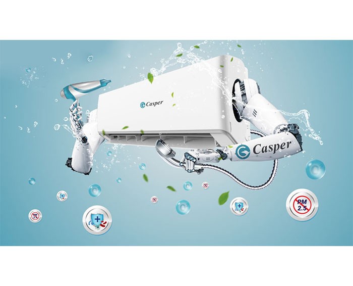 Image Điều hòa Casper 1 chiều 9.000BTU SC-09FS32 2