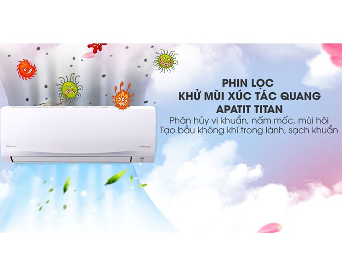 Image Điều hòa Daikin Inverter 1 HP ATKQ25TAVMV 1