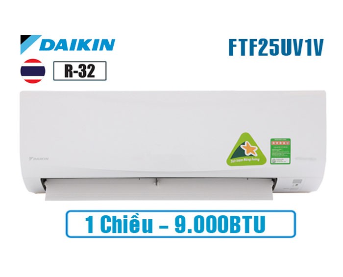 Điều hòa Daikin 9000BTU 1 chiều FTF25UV1V