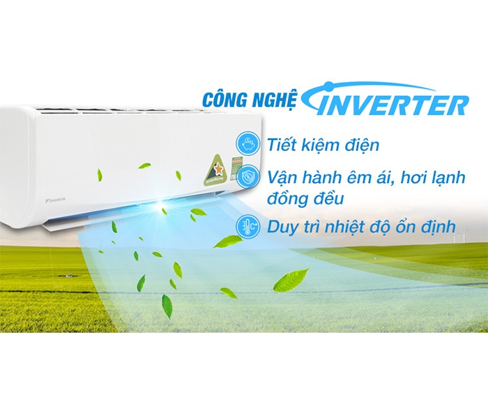 Image Điều hòa Daikin Inverter 1 HP FTKQ25SAVMV 2