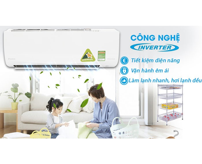 Image Điều hòa Daikin Inverter 1.5 HP FTKQ35SAVMV 1
