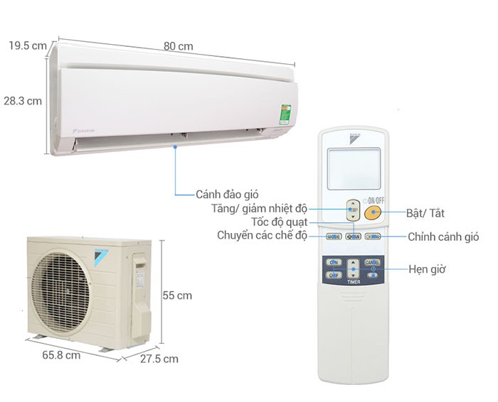 Image Điều hòa Daikin 1.5 HP FTNE35MV1V9 3