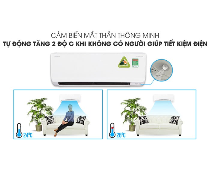 Image Điều hòa 2 chiều Daikin Inverter 1.0 HP FTHF25RAVMV 1