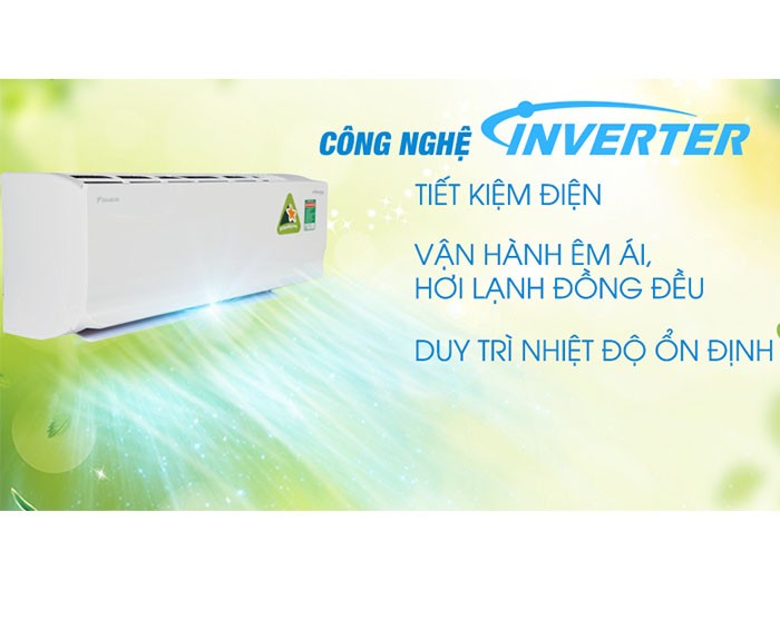 Image Điều hòa 2 chiều Daikin Inverter 1.0 HP FTHF25RAVMV 3