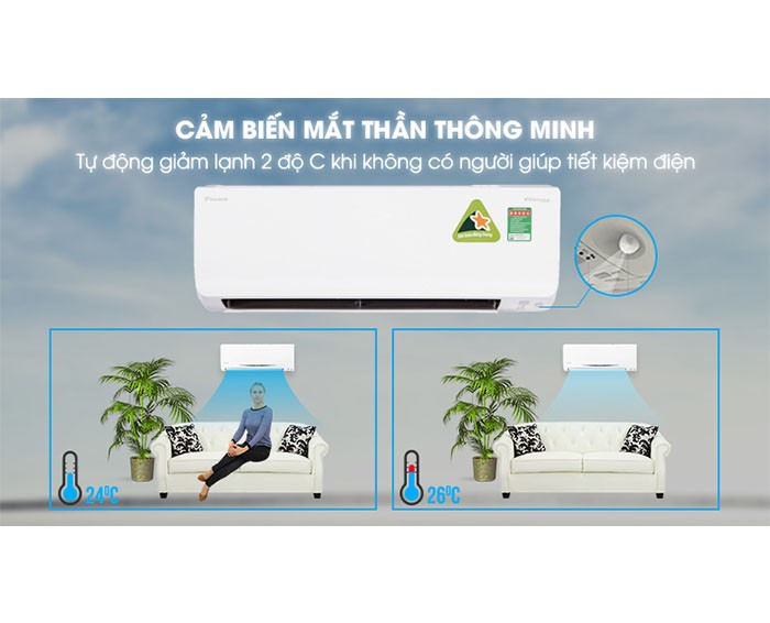 Image Điều hòa 2 chiều Daikin Inverter 1.5 HP FTHF35RVMV 1