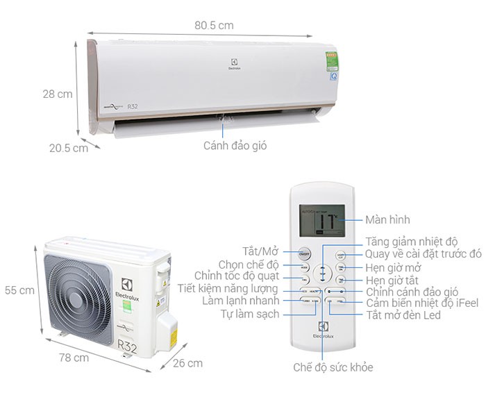 Image Điều hòa Electrolux Inverter 1.5 HP ESV12CRO-A1 3