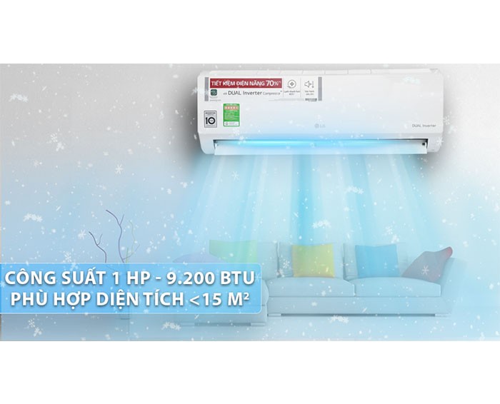 Image Điều hòa LG Inverter 1 HP V10ENV 3