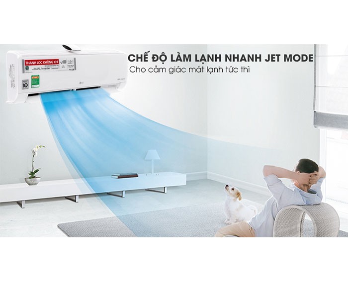 Image Điều hòa LG Wifi Inverter 1 HP V10APF 1