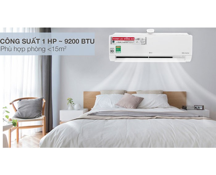Image Điều hòa LG Wifi Inverter 1 HP V10APF 5