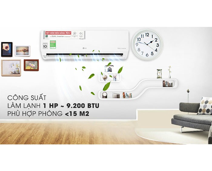 Image Điều hòa LG Inverter 1 HP V10APH 2