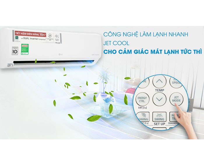 Image Điều hòa LG Inverter 1 HP V10APH 4