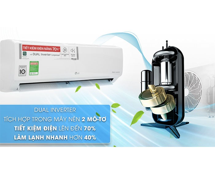 Image Điều hòa LG Inverter 1 HP V10ENH 1