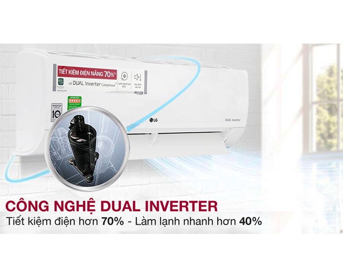 Image Điều hòa LG Inverter 1 HP V10ENW 3