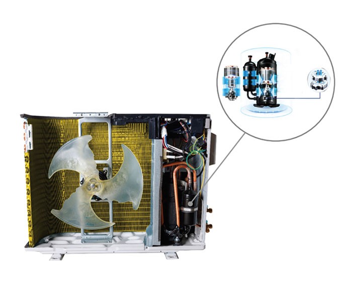 Image Điều hòa Nagakawa 12000BTU 1 chiều NS-C12R1M05 2