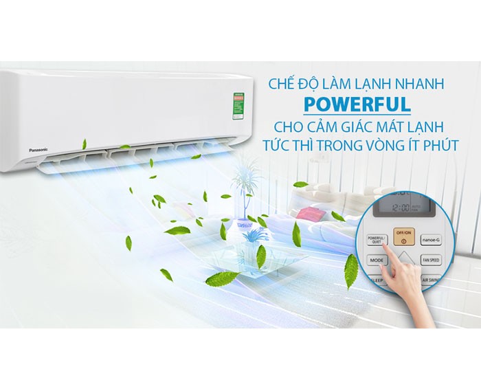 Image Điều hòa Panasonic Inverter 2 HP CU/CS-PU18UKH-8 1