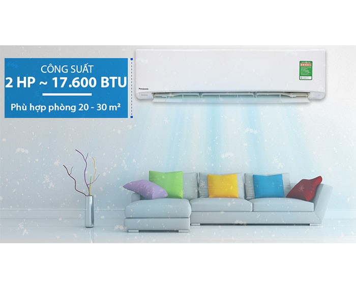 Image Điều hòa Panasonic Inverter 2 HP CU/CS-PU18UKH-8 3