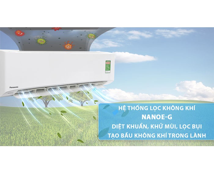 Image Điều hòa Panasonic Inverter 2 HP CU/CS-PU18UKH-8 5