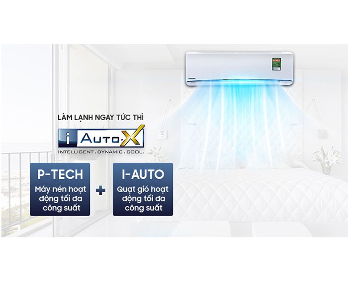 Image Điều hòa Panasonic Inverter 1 HP CU/CS-U9TKH-8 3