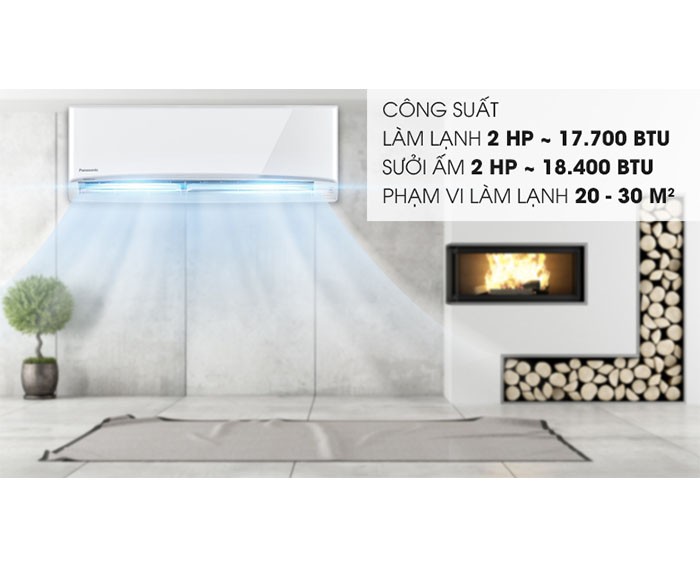 Image Điều hòa 2 chiều Panasonic 17700 BTU CU/CS-YZ18UKH-8 3