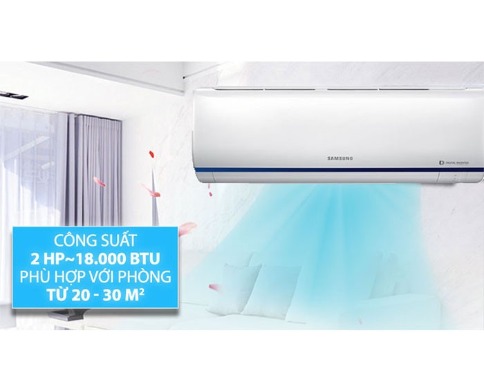 Image Điều hòa Samsung Inverter 2 HP AR18RYFTAURNSV 3