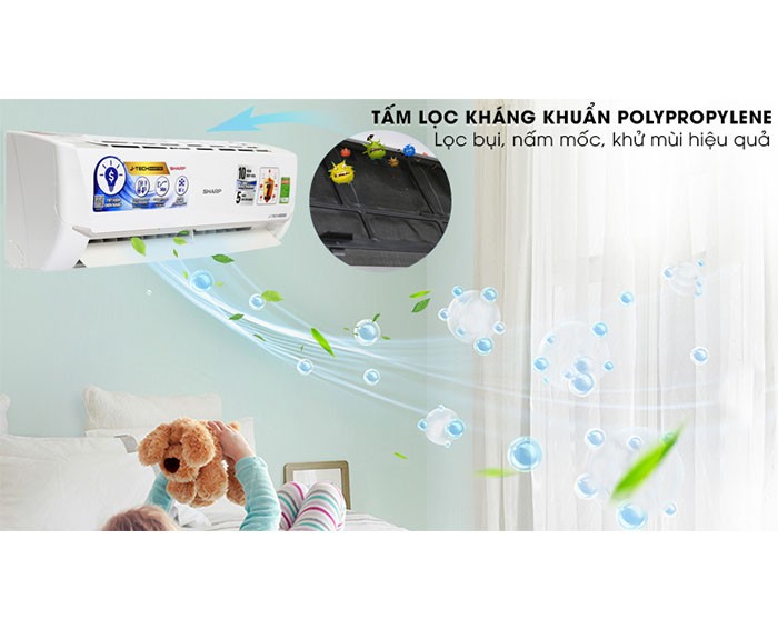 Image Điều hòa Sharp Inverter 1.5 HP AH-X12VEW 2