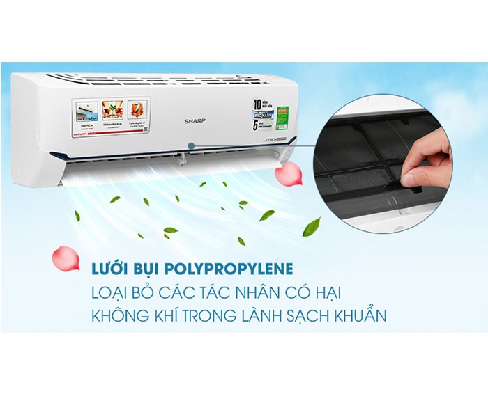 Image Điều hòa Sharp Inverter 2 HP AH-X18XEW  1