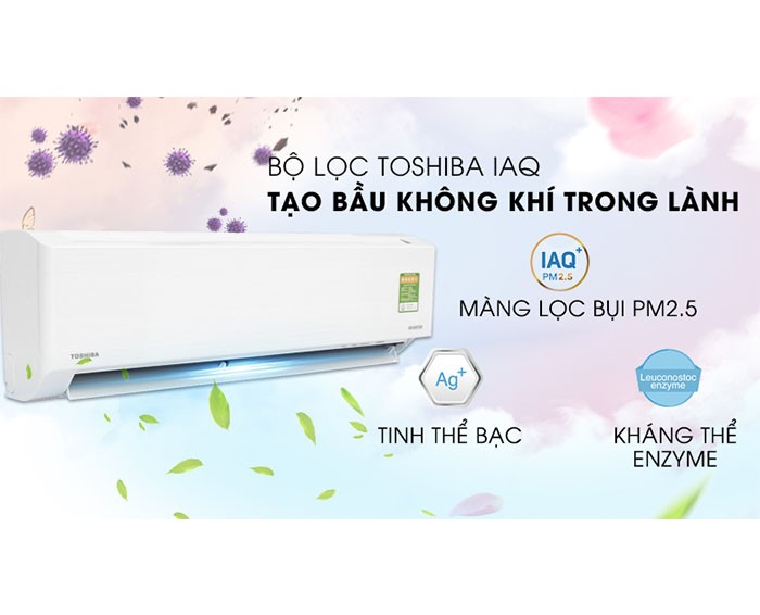 Image Điều hòa Toshiba Inverter 1 HP RAS-H10DKCVG-V 2
