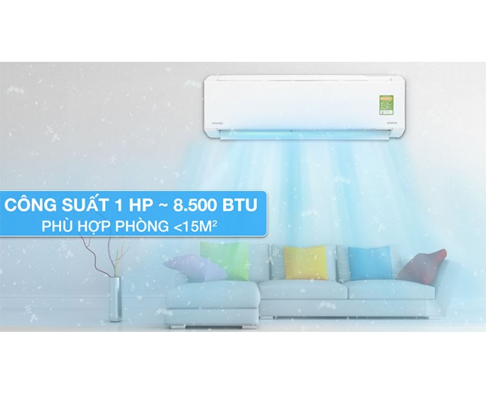 Image Điều hòa Toshiba Inverter 1 HP RAS-H10DKCVG-V 4