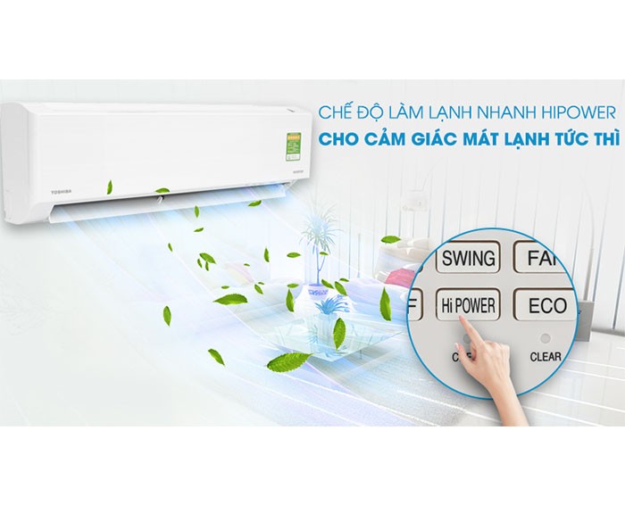 Image Điều hòa Toshiba Inverter 1 HP RAS-H10DKCVG-V 5