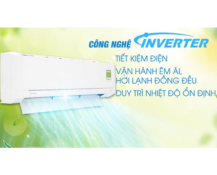 Image Điều hòa Toshiba Inverter 1 HP RAS-H10XKCVG-V 3