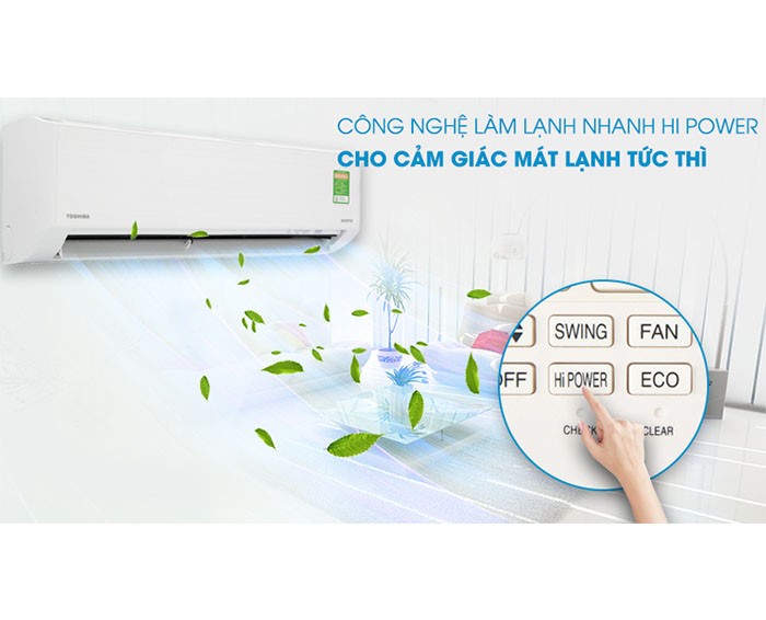 Image Điều hòa Toshiba Inverter 1 HP RAS-H10D2KCVG-V 3